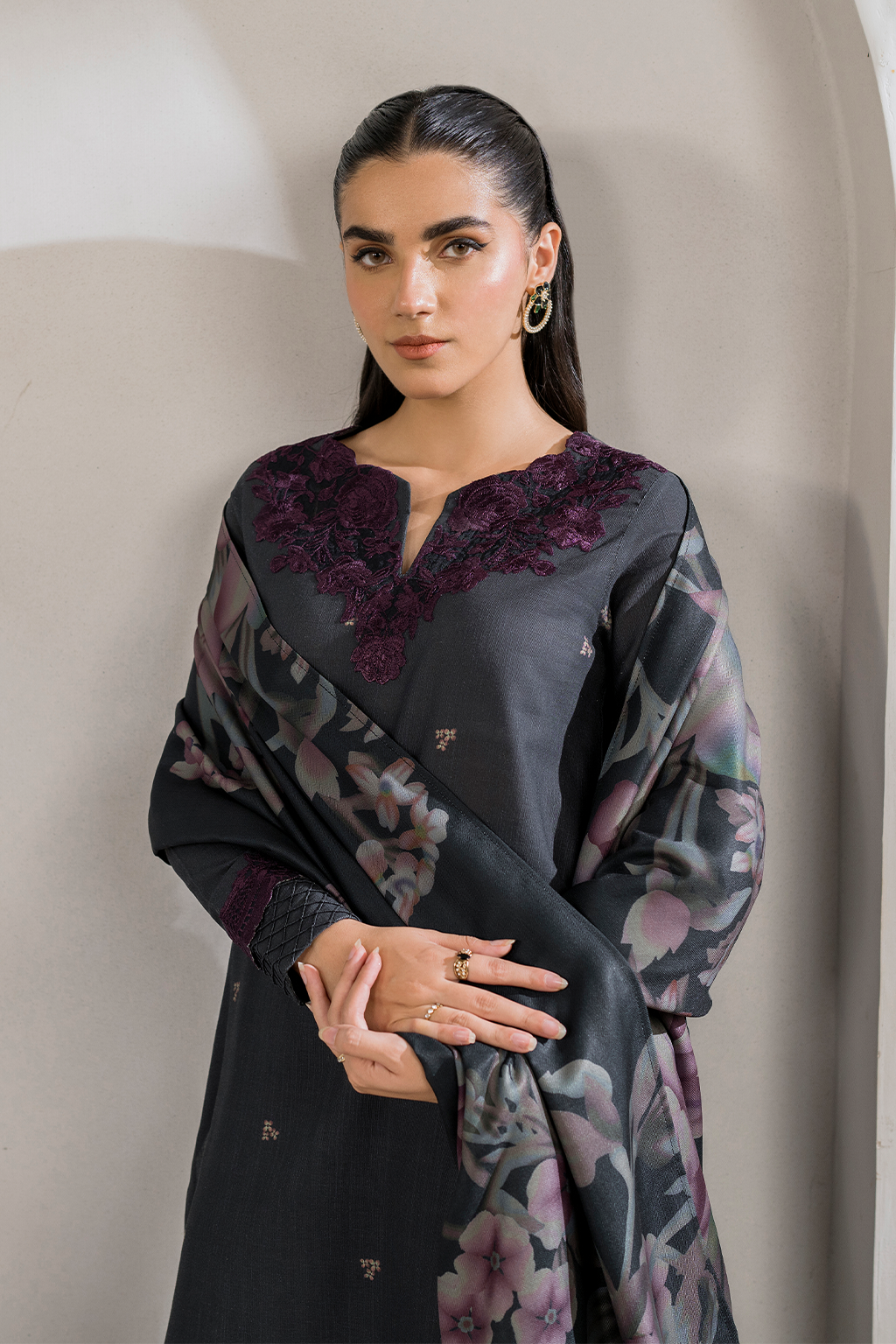 Iznik | Exclusive Winter | UE-357 - by - Libasekhas UK - Registered Vendor of : Iznik - 100% Original Designer Dresss