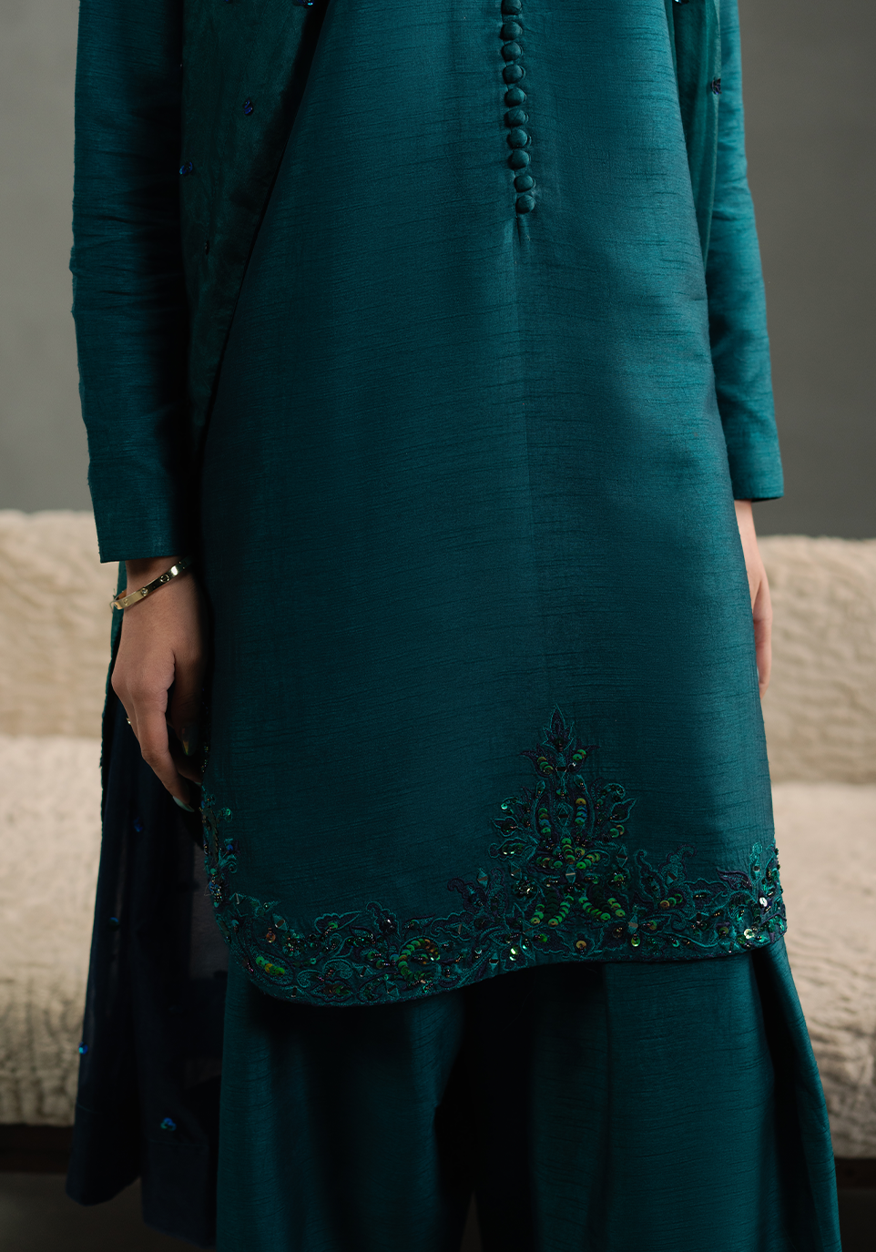 Zarqash | Silk Edit | ZQS 015 ELOISE - by - Libasekhas UK - Registered Vendor of : Zarqash - 100% Original Designer Dresss