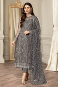 Zarif | Mehroz Formals | Storm Grey - by - Libasekhas UK - Registered Vendor of : Zarif - 100% Original Designer Dresss