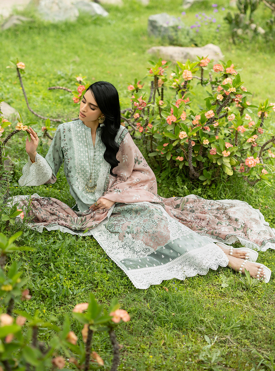 Zainab Chottani | Luxe Lawn 26 | Ivie - 13 - by Libasekhas UK - Registered Vendor of : Zainab Chottani - 100% Original Designer Dress
