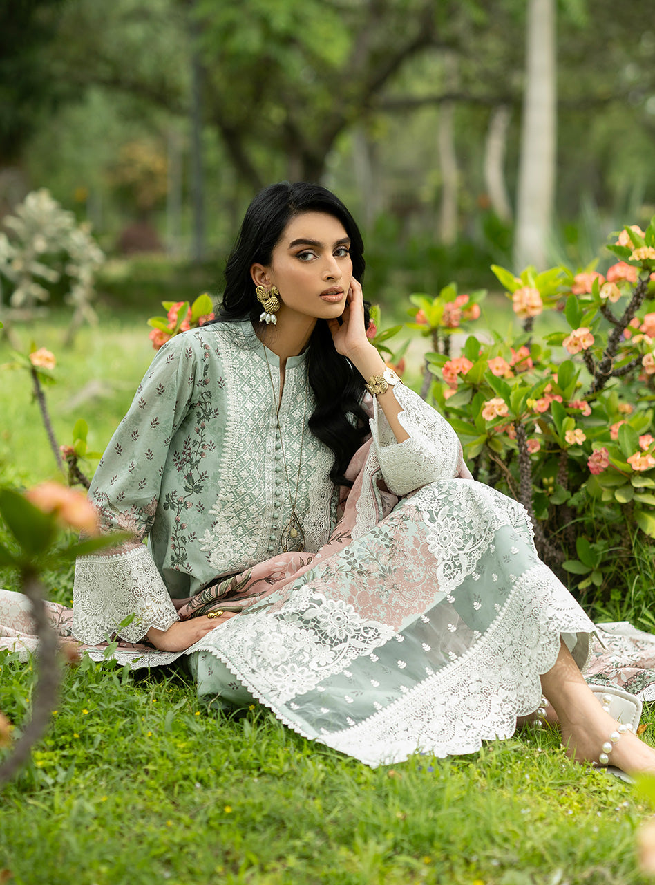 Zainab Chottani | Luxe Lawn 26 | Ivie - 13 - by Libasekhas UK - Registered Vendor of : Zainab Chottani - 100% Original Designer Dress