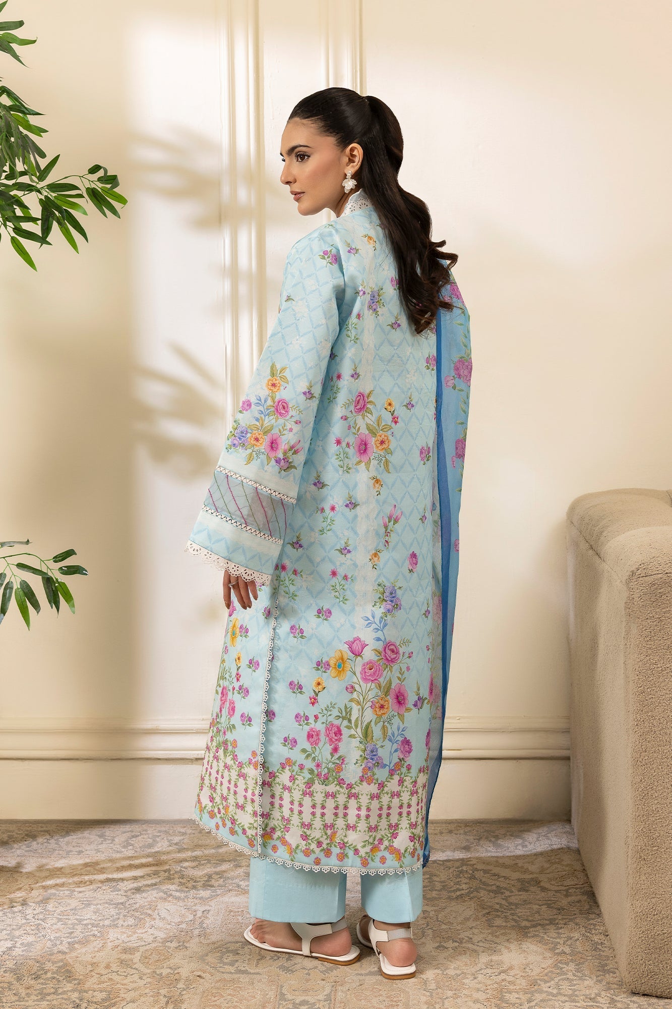 Rajbari | Nissa Exclusive Summer Prints | 08 - by Libasekhas UK - Registered Vendor of : Rajbari - 100% Original Designer Dress
