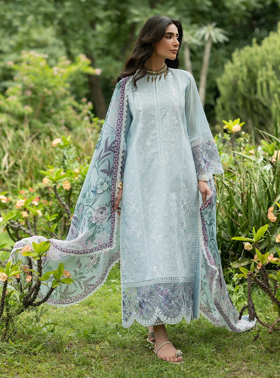 Zainab Chottani | Luxe Lawn 26 | Cove - 06 - by Libasekhas UK - Registered Vendor of : Zainab Chottani - 100% Original Designer Dress