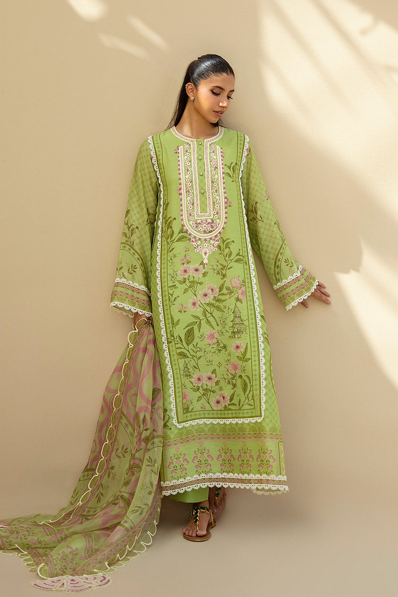 Sania Maskatiya | Mirra Luxury Pret 25 | Elyse (B) - by Libasekhas UK - Registered Vendor of : Sania Maskatiya - 100% Original Designer Dress