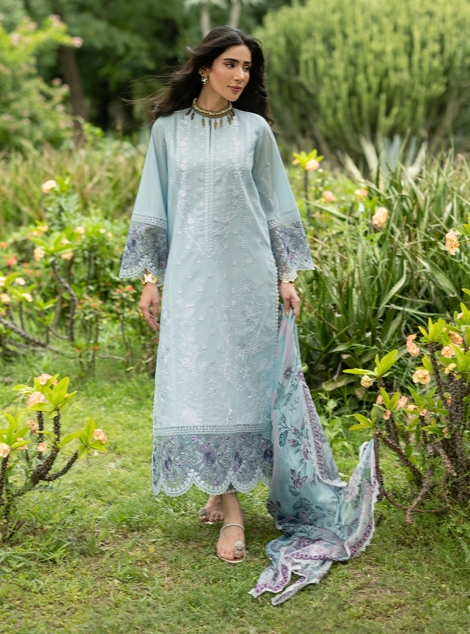 Zainab Chottani | Luxe Lawn 26 | Cove - 06 - by Libasekhas UK - Registered Vendor of : Zainab Chottani - 100% Original Designer Dress
