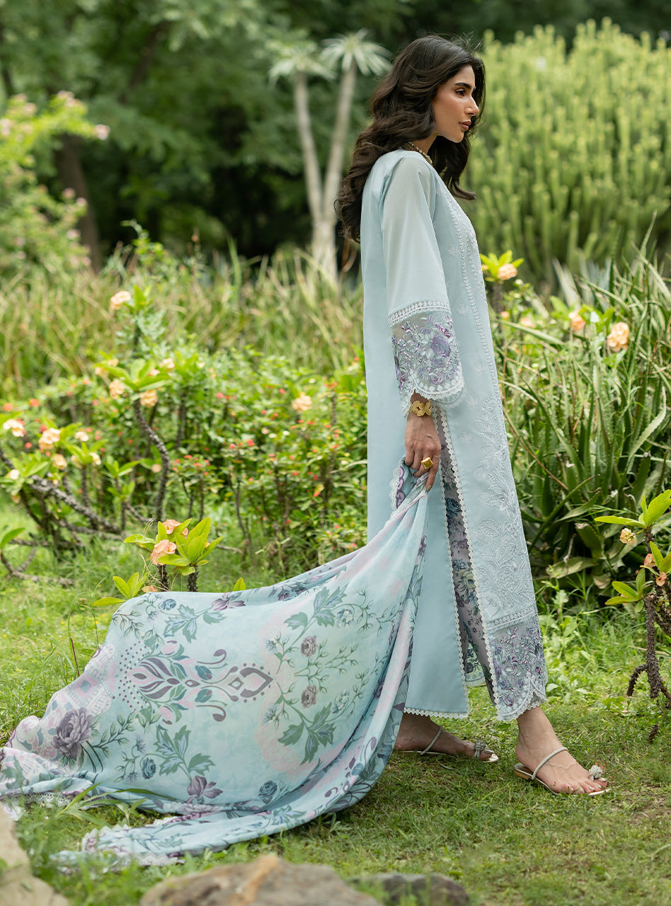 Zainab Chottani | Luxe Lawn 26 | Cove - 06 - by Libasekhas UK - Registered Vendor of : Zainab Chottani - 100% Original Designer Dress