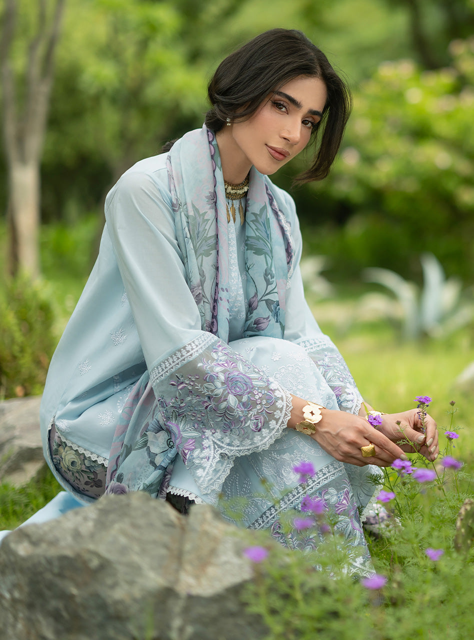 Zainab Chottani | Luxe Lawn 26 | Cove - 06 - by Libasekhas UK - Registered Vendor of : Zainab Chottani - 100% Original Designer Dress