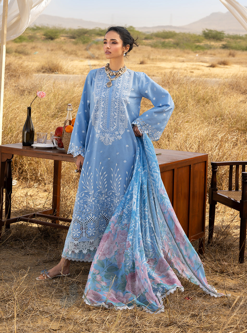 Zainab Chottani | Spring Summer Lawn 26 | Azule 05 - by Libasekhas UK - Registered Vendor of : Zainab Chottani - 100% Original Designer Dress