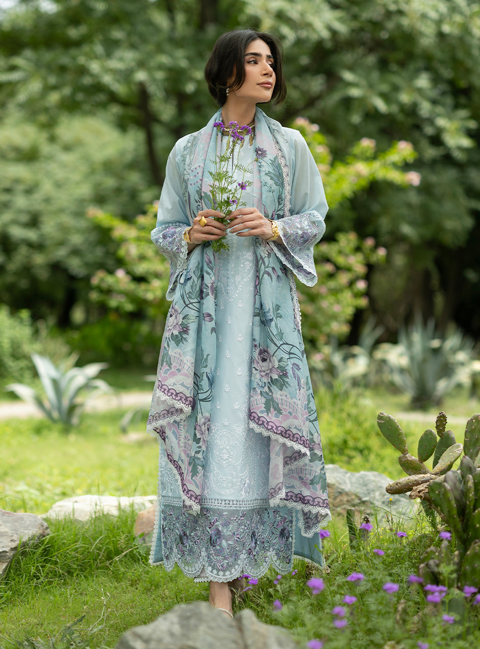 Zainab Chottani | Luxe Lawn 26 | Cove - 06 - by Libasekhas UK - Registered Vendor of : Zainab Chottani - 100% Original Designer Dress