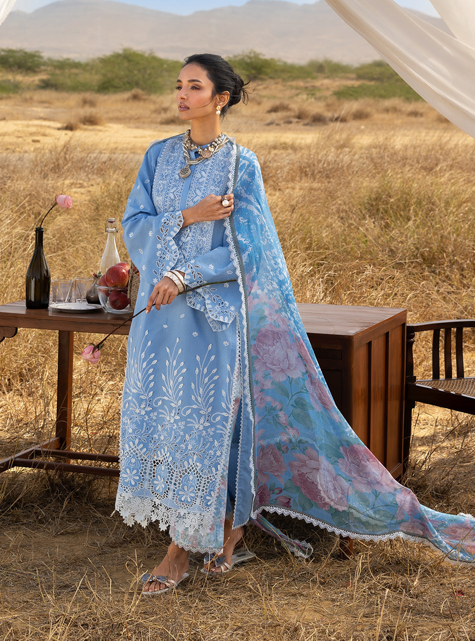 Zainab Chottani | Spring Summer Lawn 26 | Azule 05 - by Libasekhas UK - Registered Vendor of : Zainab Chottani - 100% Original Designer Dress