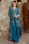 Qalamkar | Chiffon Edit | WC-04 NESSA - by Libasekhas UK - Registered Vendor of : Qalamkar - 100% Original Designer Dress