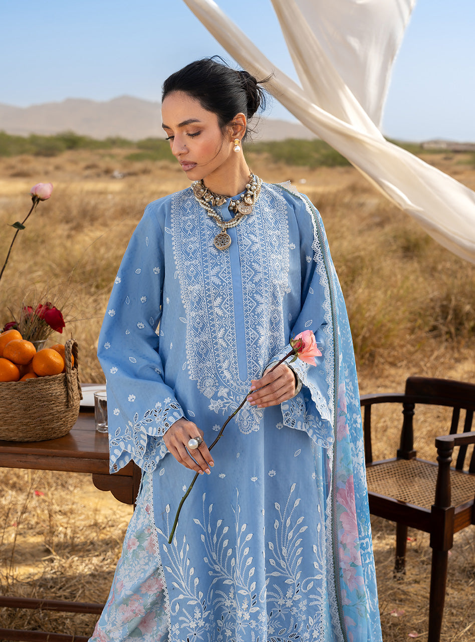 Zainab Chottani | Spring Summer Lawn 26 | Azule 05 - by Libasekhas UK - Registered Vendor of : Zainab Chottani - 100% Original Designer Dress
