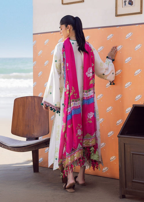 Sadaf Fawad Khan | Siraa Lawn 25 | Rosa - by - Libasekhas UK - Registered Vendor of : Sadaf Fawad Khan - 100% Original Designer Dresss