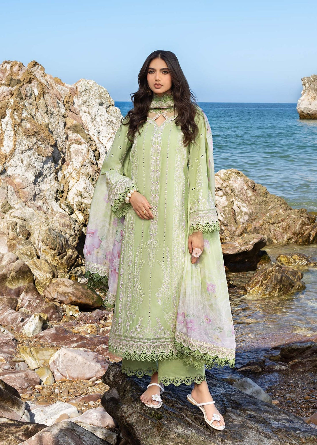 Akbar Aslam | Mare Lawn Edit 25 | Faye - by - Libasekhas UK - Registered Vendor of : Akbar Aslam - 100% Original Designer Dresss