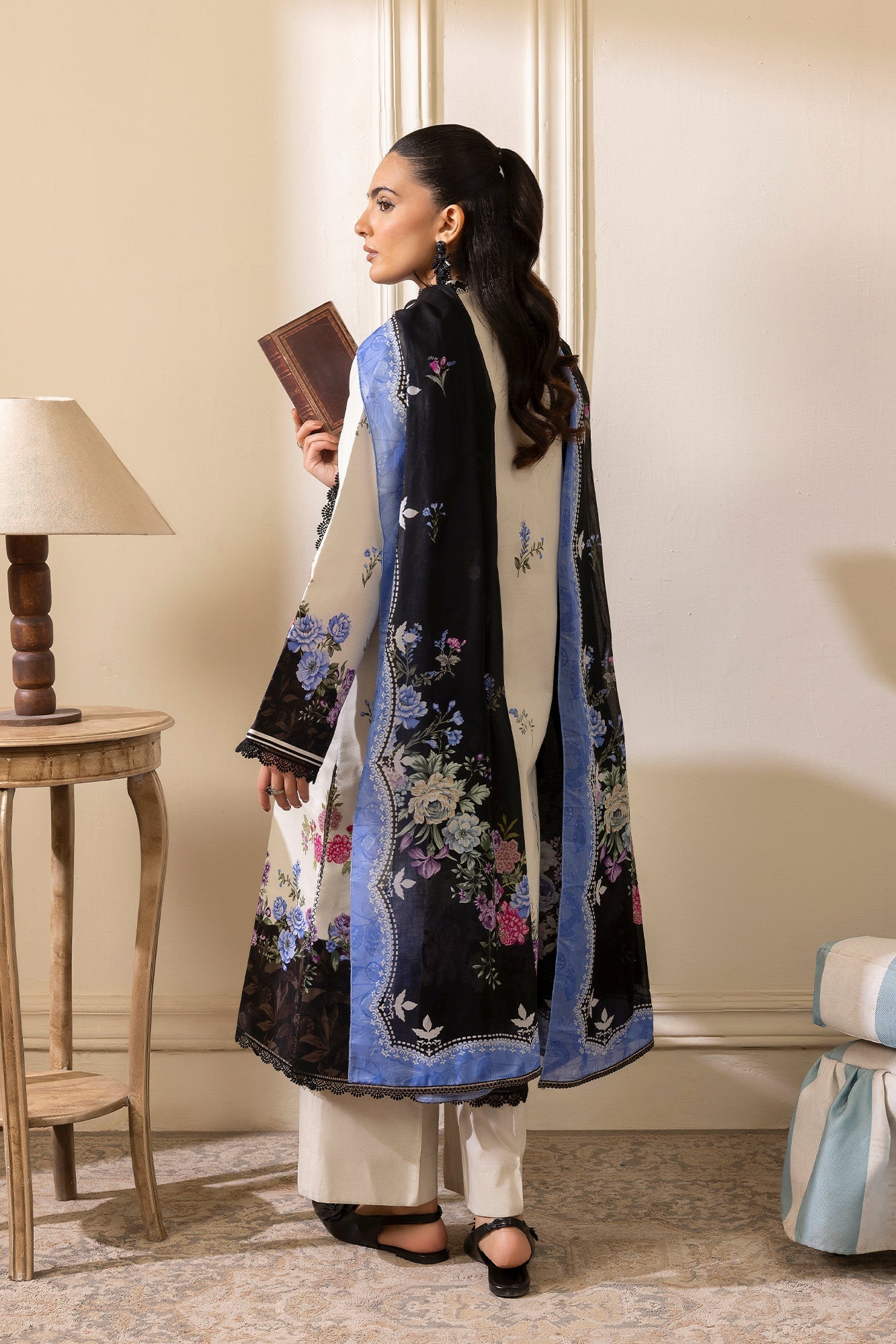 Rajbari | Nissa Exclusive Summer Prints | 06 - by Libasekhas UK - Registered Vendor of : Rajbari - 100% Original Designer Dress
