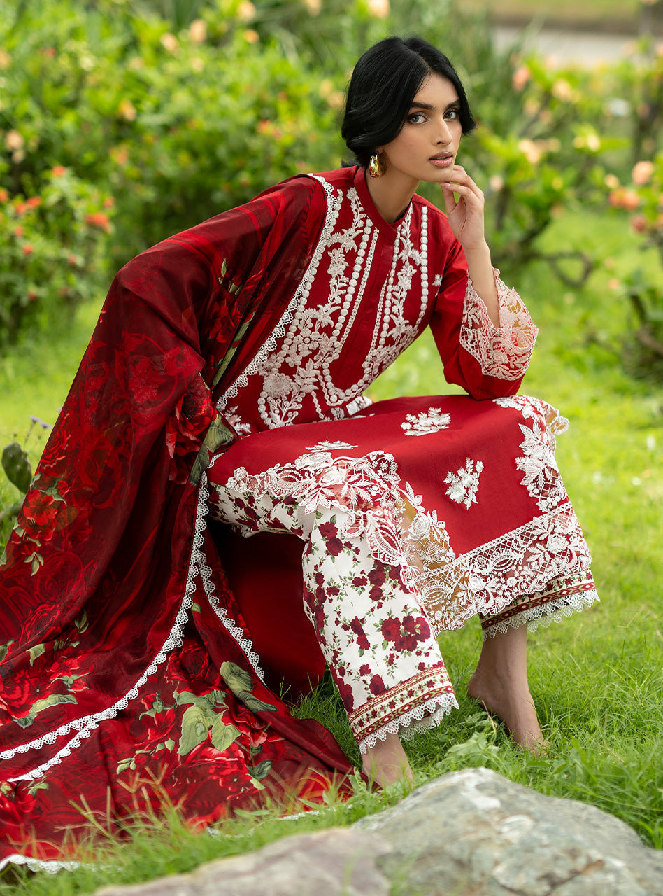 Zainab Chottani | Luxe Lawn 26 | Rohe - 05 - by Libasekhas UK - Registered Vendor of : Zainab Chottani - 100% Original Designer Dress