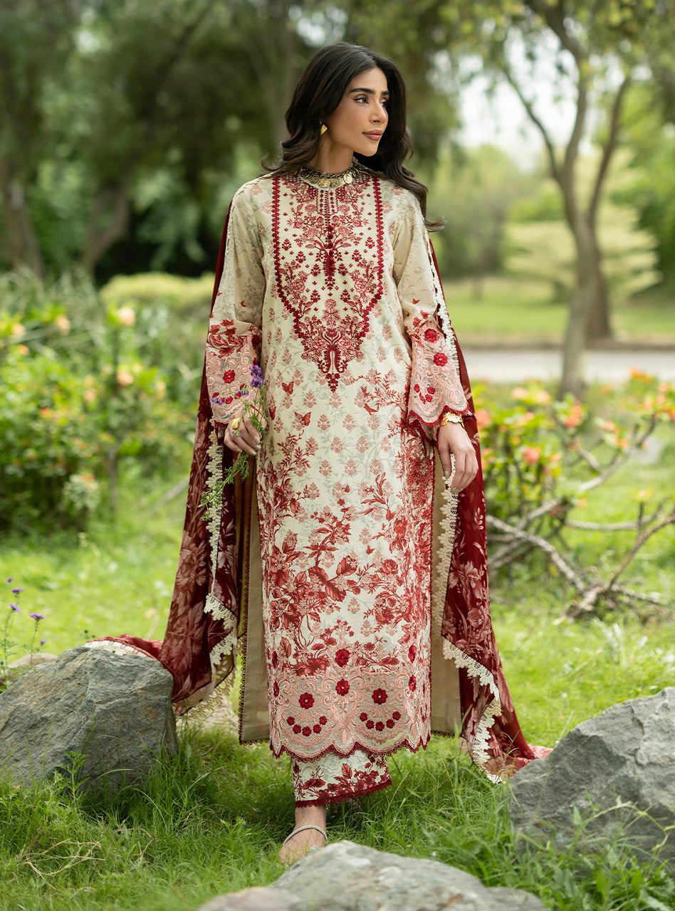 Zainab Chottani | Luxe Lawn 26 |Laine - 16 - by Libasekhas UK - Registered Vendor of : Zainab Chottani - 100% Original Designer Dress
