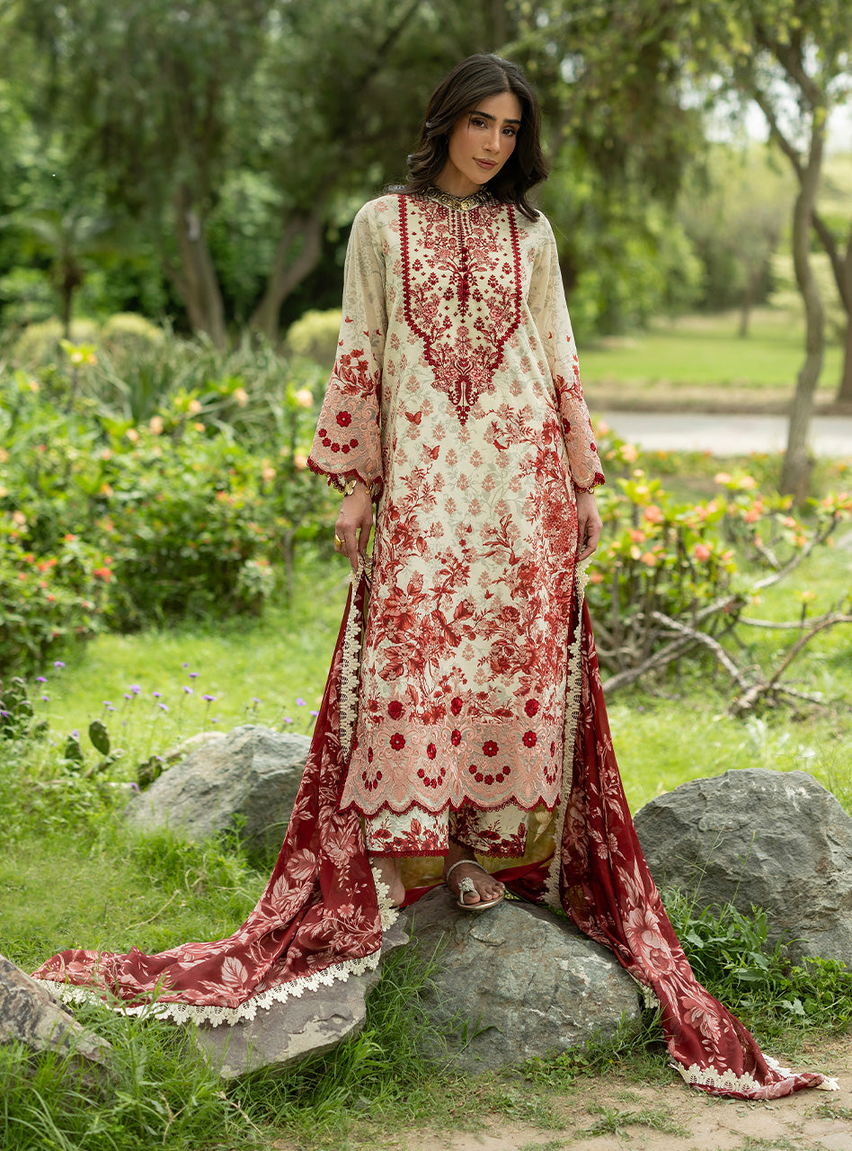 Zainab Chottani | Luxe Lawn 26 |Laine - 16 - by Libasekhas UK - Registered Vendor of : Zainab Chottani - 100% Original Designer Dress