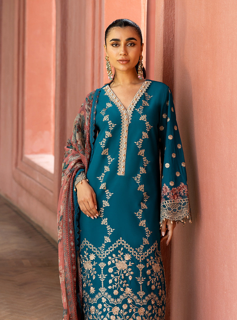 Zainab Chottani | Chikankari 25 | Izrah - 2A - by - Libasekhas UK - Registered Vendor of : Zainab Chottani - 100% Original Designer Dresss