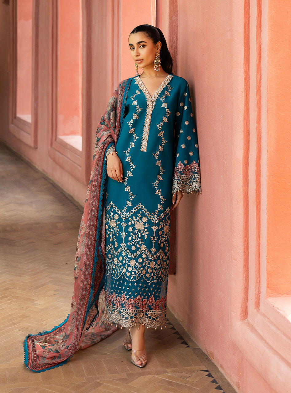 Zainab Chottani | Chikankari 25 | Izrah - 2A - by - Libasekhas UK - Registered Vendor of : Zainab Chottani - 100% Original Designer Dresss
