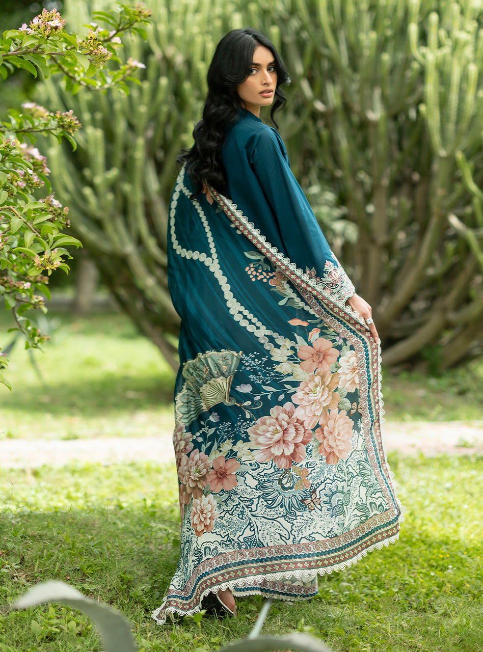 Zainab Chottani | Luxe Lawn 26 | Faye - 01 - by Libasekhas UK - Registered Vendor of : Zainab Chottani - 100% Original Designer Dress