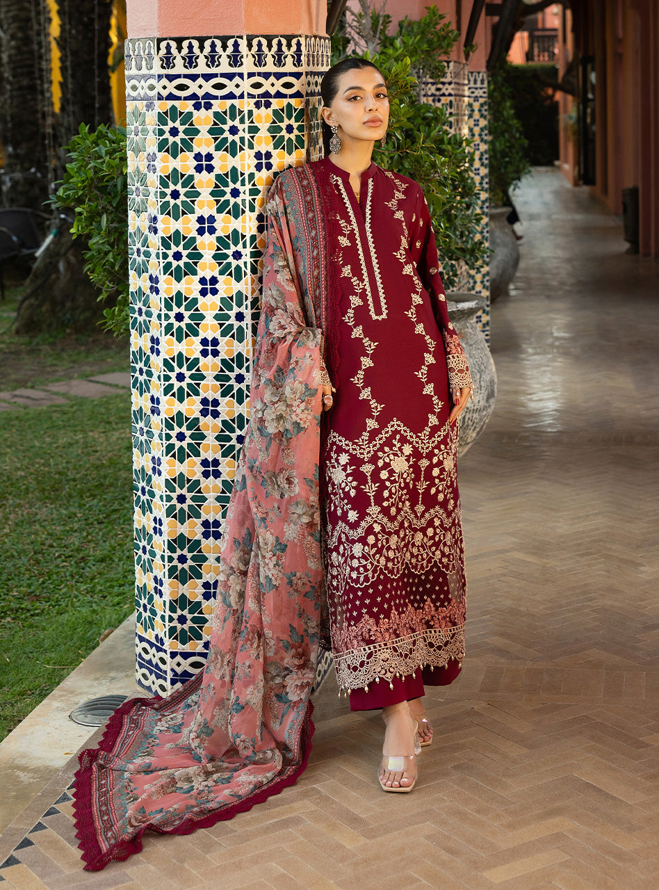 Zainab Chottani | Chikankari 25 | Izrah - 2B - by - Libasekhas UK - Registered Vendor of : Zainab Chottani - 100% Original Designer Dresss