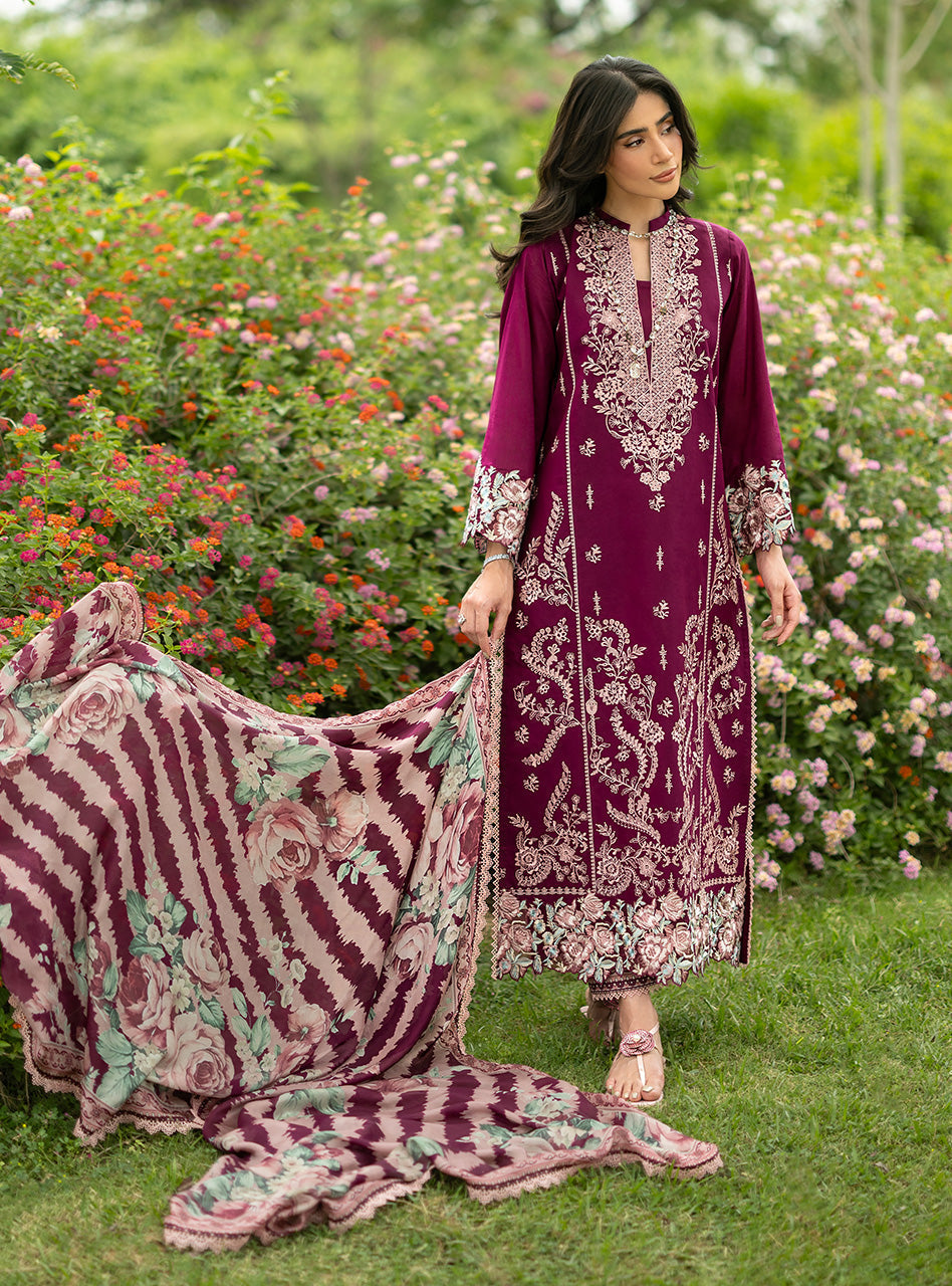 Zainab Chottani | Luxe Lawn 26 | Soma - 07 - by Libasekhas UK - Registered Vendor of : Zainab Chottani - 100% Original Designer Dress