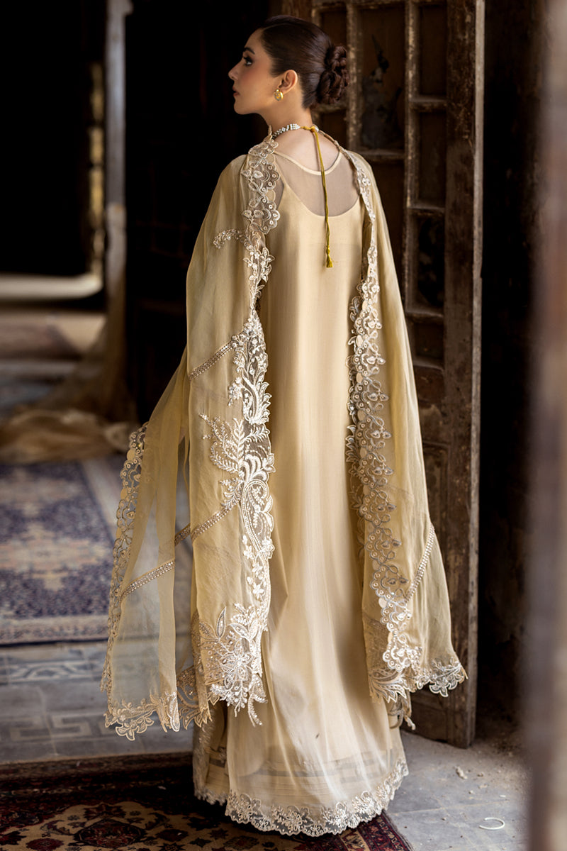 Qalamkar | Chiffon Edit | WC-07 HEELA - by Libasekhas UK - Registered Vendor of : Qalamkar - 100% Original Designer Dress