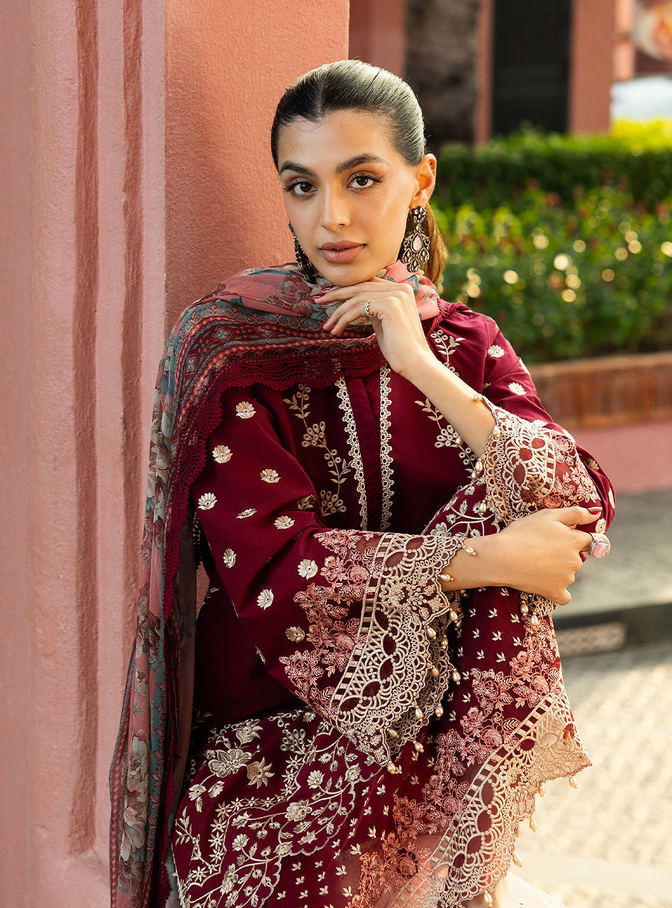Zainab Chottani | Chikankari 25 | Izrah - 2B - by - Libasekhas UK - Registered Vendor of : Zainab Chottani - 100% Original Designer Dresss