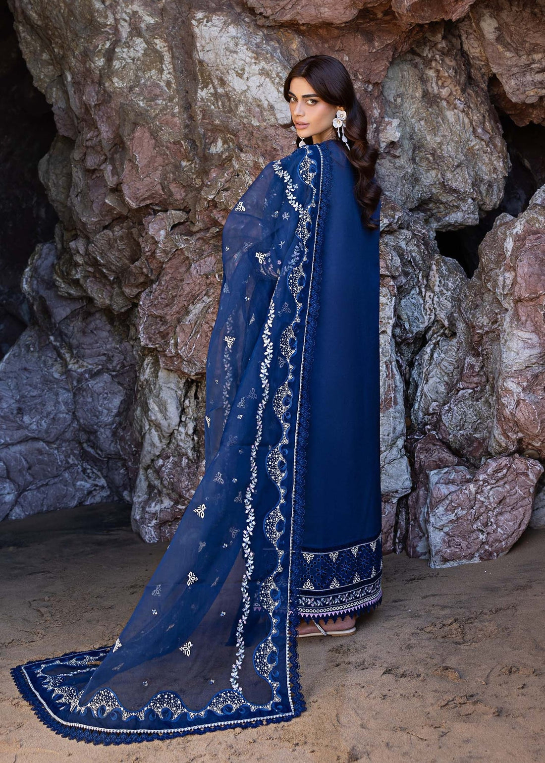 Akbar Aslam | Mare Lawn Edit 25 | Eilara - by - Libasekhas UK - Registered Vendor of : Akbar Aslam - 100% Original Designer Dresss