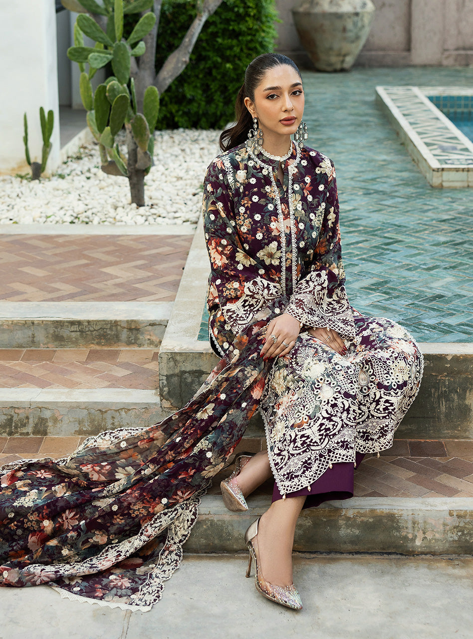 Zainab Chottani | Chikankari 25 | Reeya - 10B - by - Libasekhas UK - Registered Vendor of : Zainab Chottani - 100% Original Designer Dresss