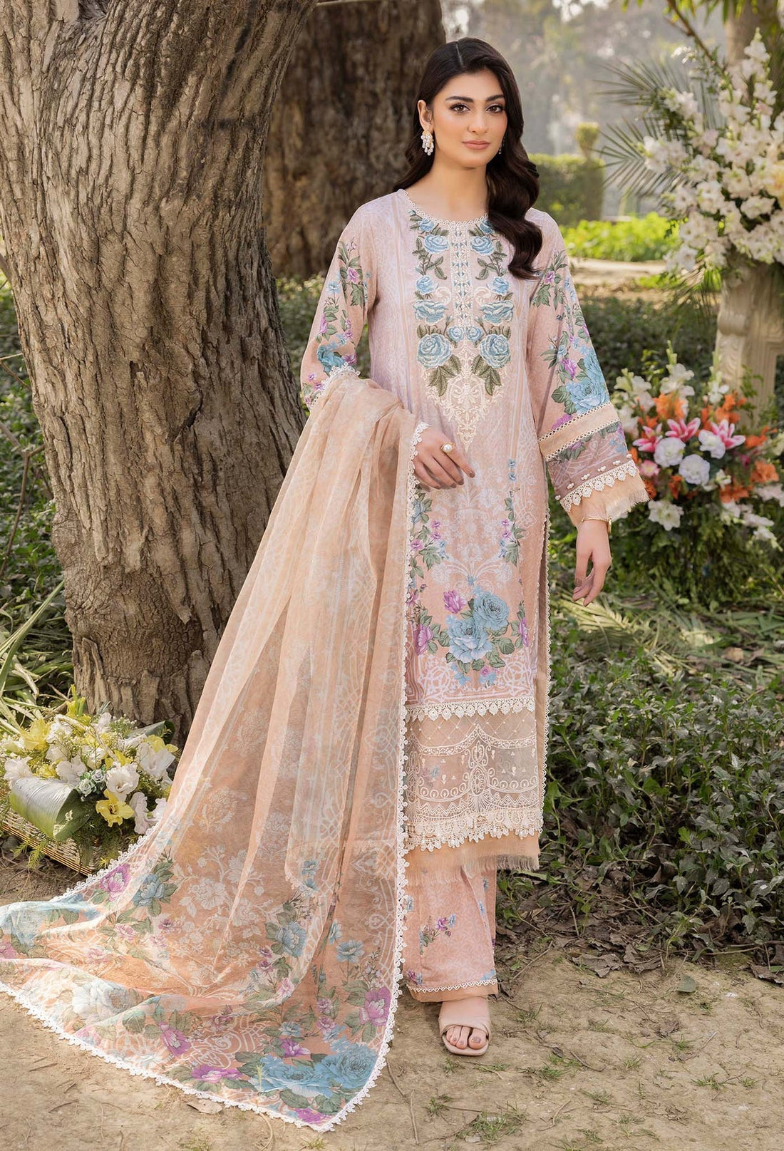 Adans Libas | Morzine Lawn 25 | MORZINE 07002 - by - Libasekhas UK - Registered Vendor of : Adans Libas - 100% Original Designer Dresss