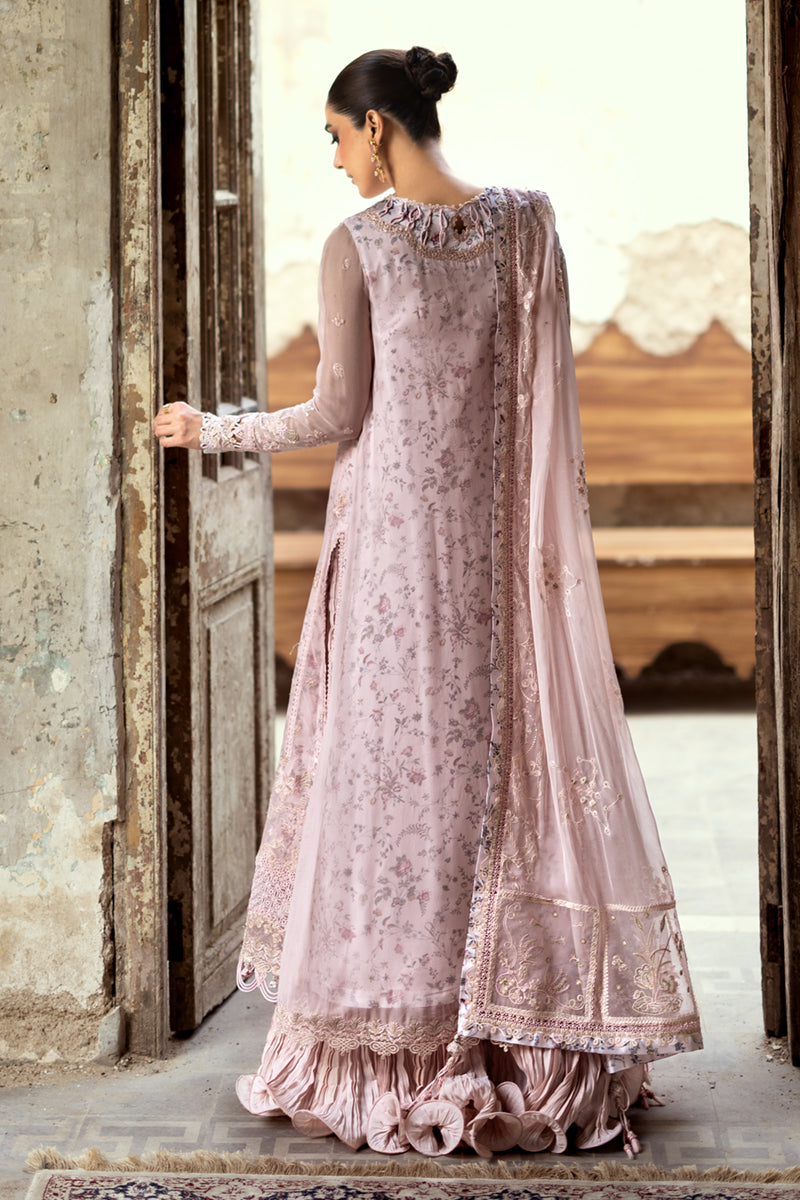 Qalamkar | Chiffon Edit | WC-05 RIONA - by Libasekhas UK - Registered Vendor of : Qalamkar - 100% Original Designer Dress
