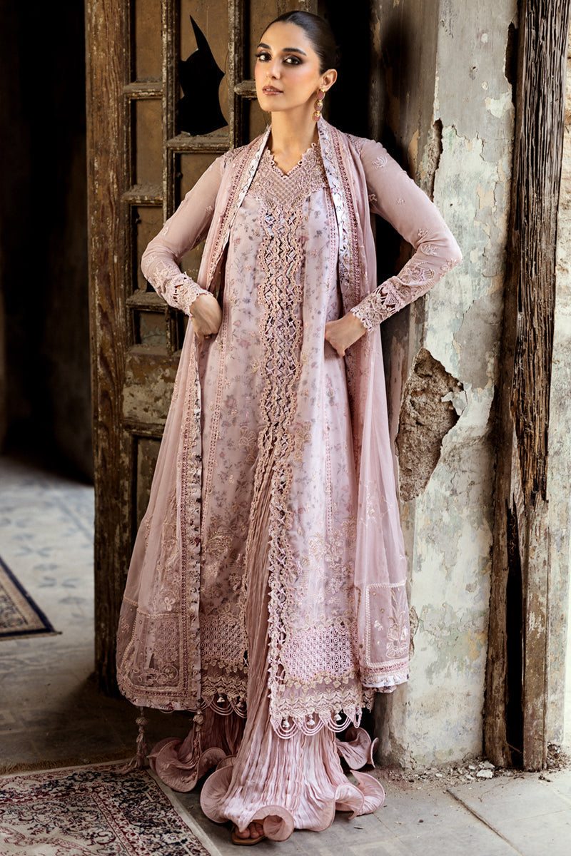 Qalamkar | Chiffon Edit | WC-05 RIONA - by Libasekhas UK - Registered Vendor of : Qalamkar - 100% Original Designer Dress