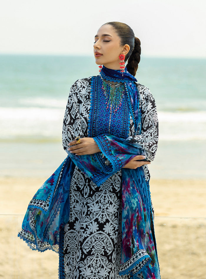 Zainab Chottani | Tahra Lawn 25 | Bella - by - Libasekhas UK - Registered Vendor of : Zainab Chottani - 100% Original Designer Dresss