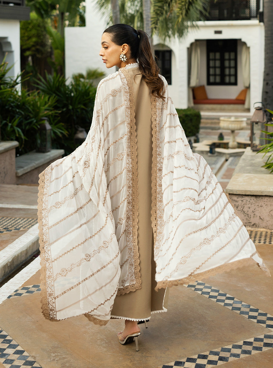 Zainab Chottani | Chikankari 25 | Sia - 11A - by - Libasekhas UK - Registered Vendor of : Zainab Chottani - 100% Original Designer Dresss