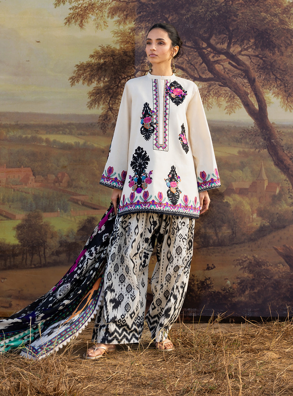 Zainab Chottani | Spring Summer Lawn 26 | Nivara 17 - by Libasekhas UK - Registered Vendor of : Zainab Chottani - 100% Original Designer Dress