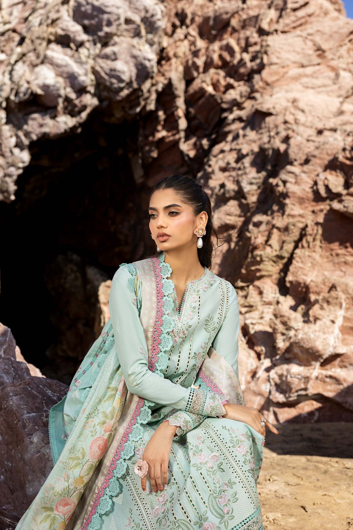 Akbar Aslam | Mare Lawn Edit 25 | Rivora - by - Libasekhas UK - Registered Vendor of : Akbar Aslam - 100% Original Designer Dresss