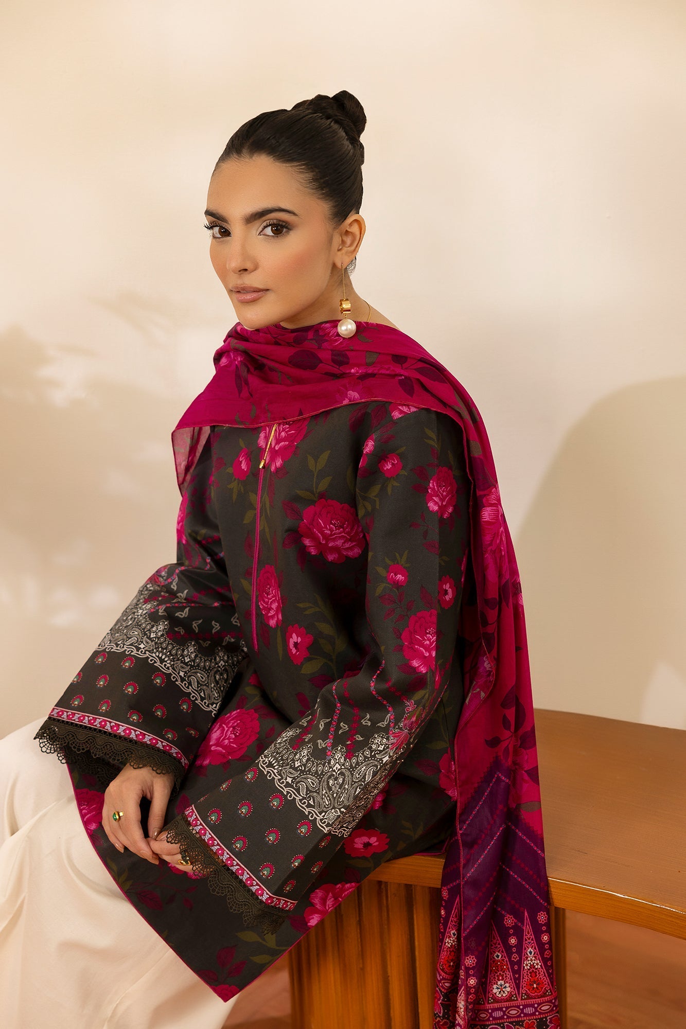Rajbari | Nissa Exclusive Summer Prints | 02 - by Libasekhas UK - Registered Vendor of : Rajbari - 100% Original Designer Dress