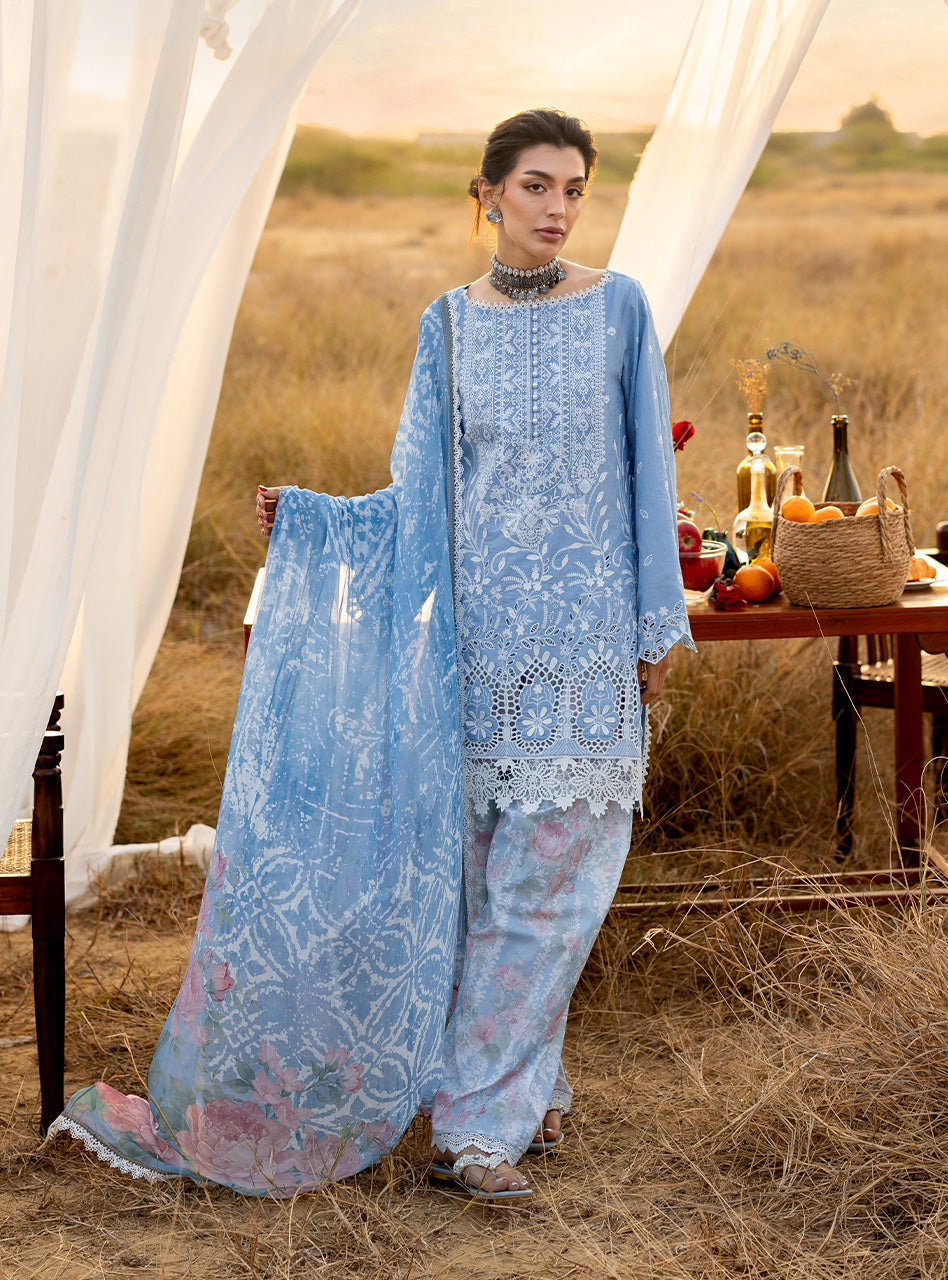Zainab Chottani | Spring Summer Lawn 26 | Azule 05 - by Libasekhas UK - Registered Vendor of : Zainab Chottani - 100% Original Designer Dress