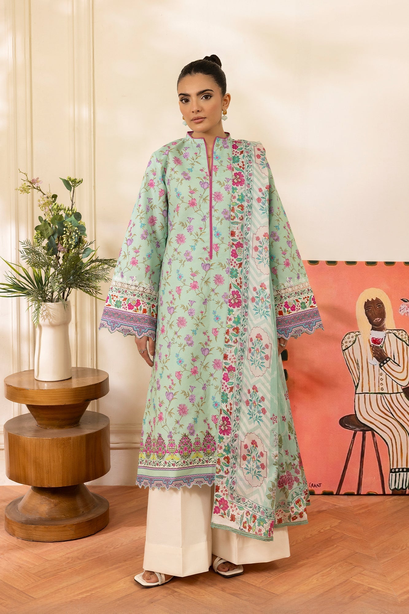 Rajbari | Nissa Exclusive Summer Prints | 09 - by Libasekhas UK - Registered Vendor of : Rajbari - 100% Original Designer Dress