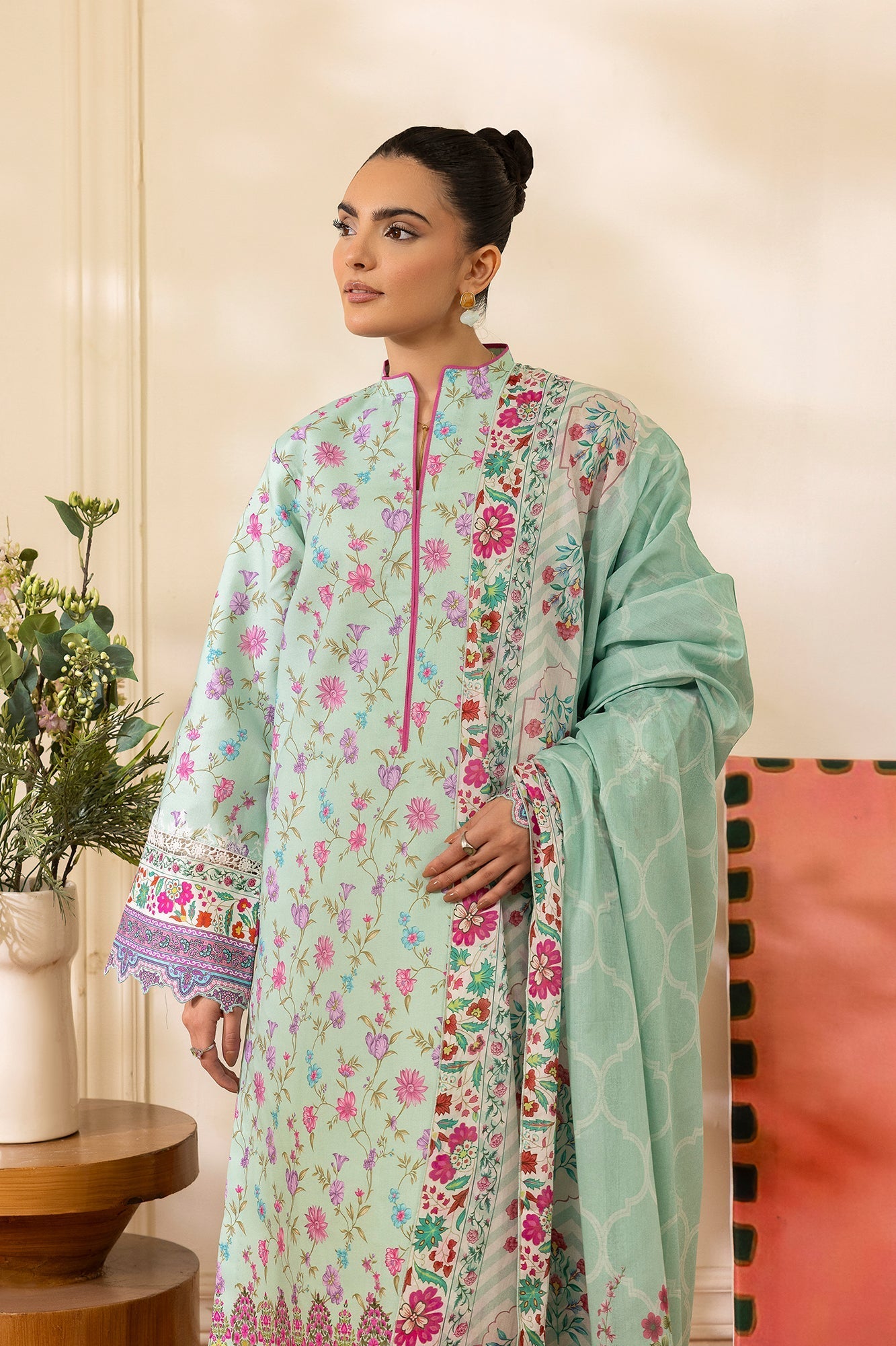 Rajbari | Nissa Exclusive Summer Prints | 09 - by Libasekhas UK - Registered Vendor of : Rajbari - 100% Original Designer Dress