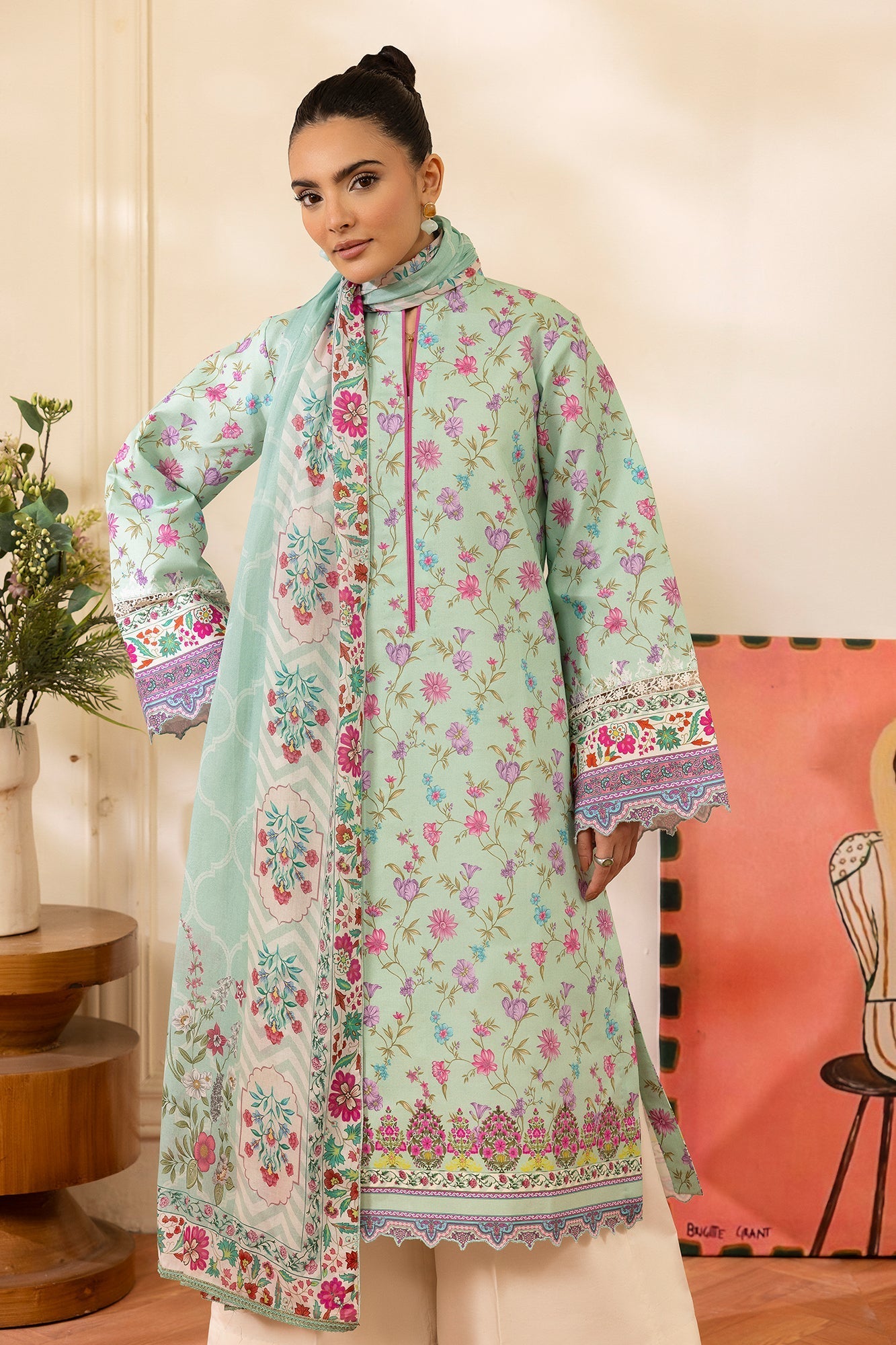 Rajbari | Nissa Exclusive Summer Prints | 09 - by Libasekhas UK - Registered Vendor of : Rajbari - 100% Original Designer Dress