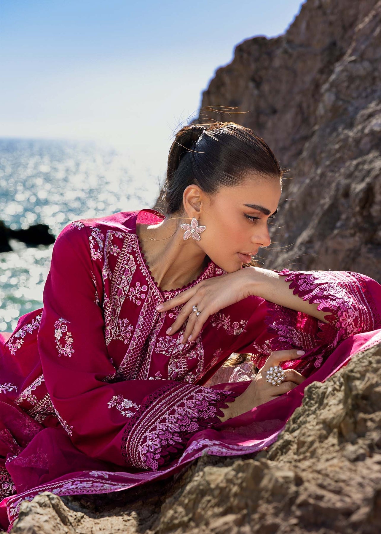 Akbar Aslam | Mare Lawn Edit 25 | Nirvana - by - Libasekhas UK - Registered Vendor of : Akbar Aslam - 100% Original Designer Dresss