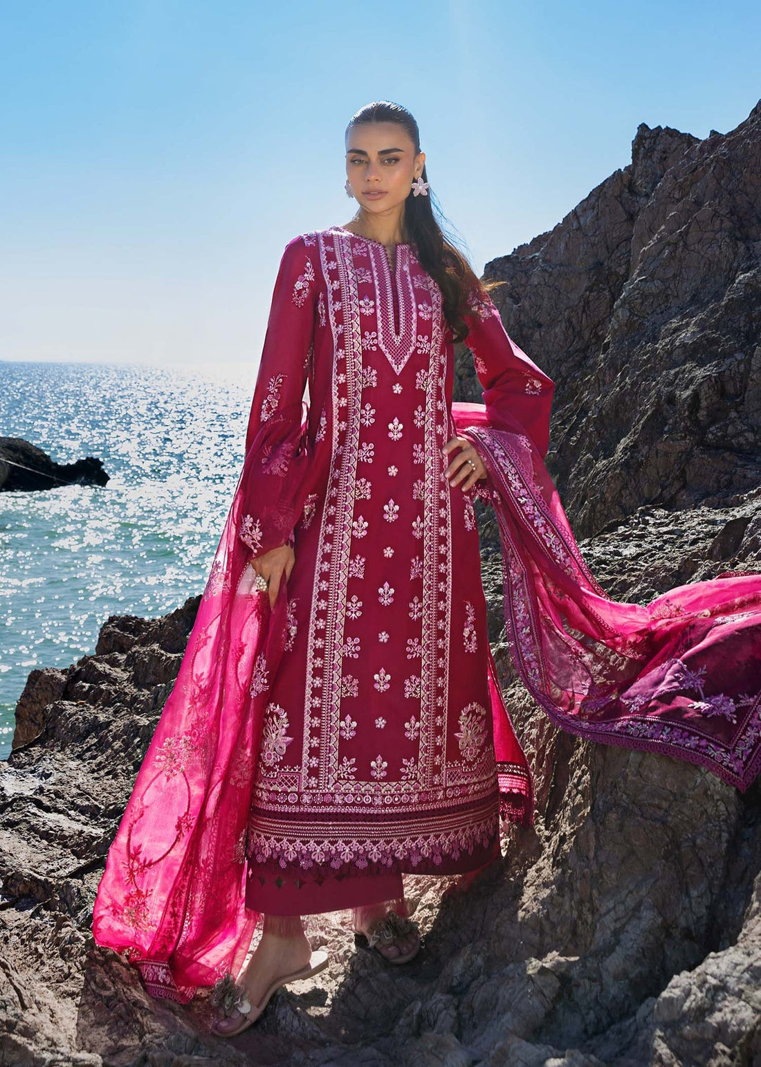 Akbar Aslam | Mare Lawn Edit 25 | Nirvana - by - Libasekhas UK - Registered Vendor of : Akbar Aslam - 100% Original Designer Dresss