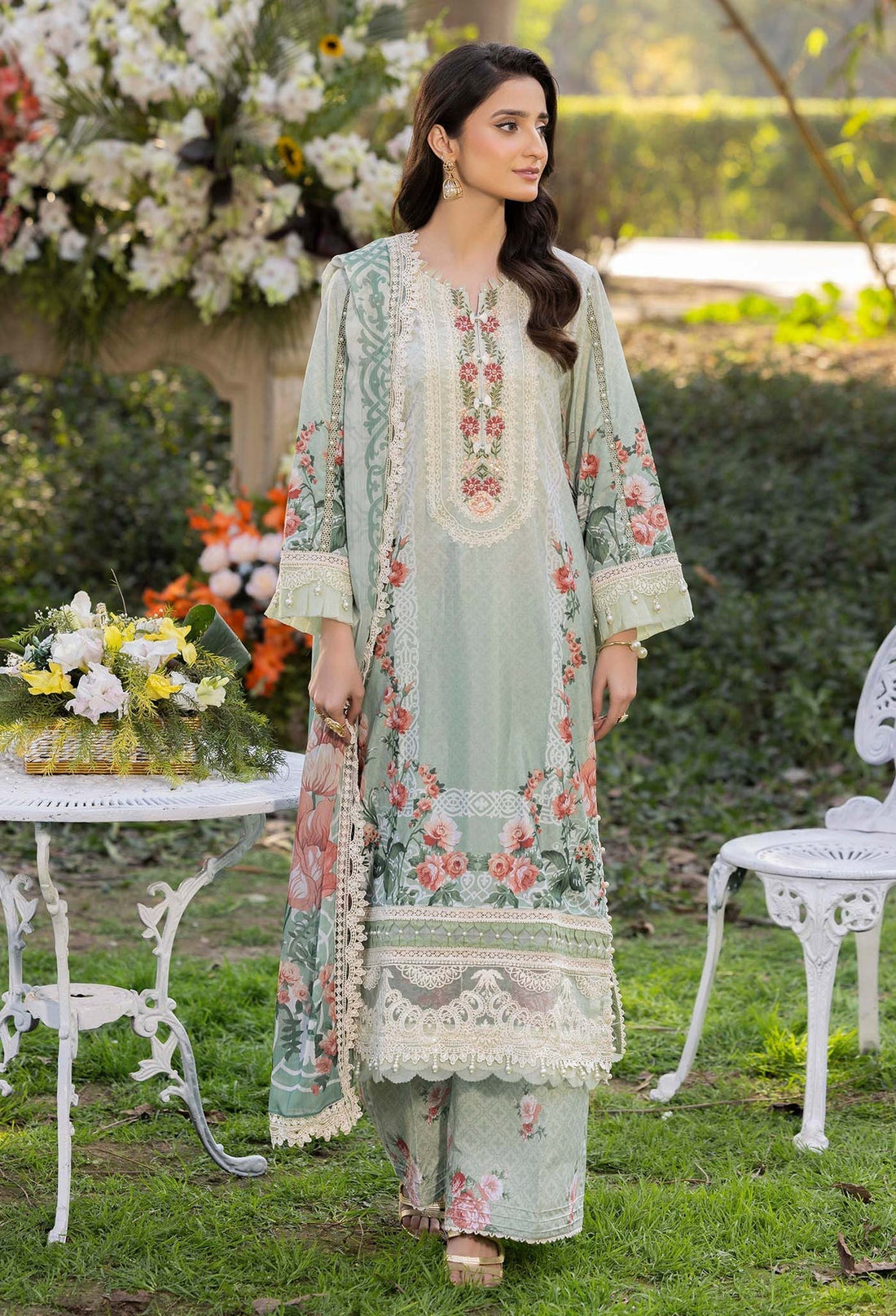 Adans Libas | Morzine Lawn 25 | MORZINE 07007 - by - Libasekhas UK - Registered Vendor of : Adans Libas - 100% Original Designer Dresss