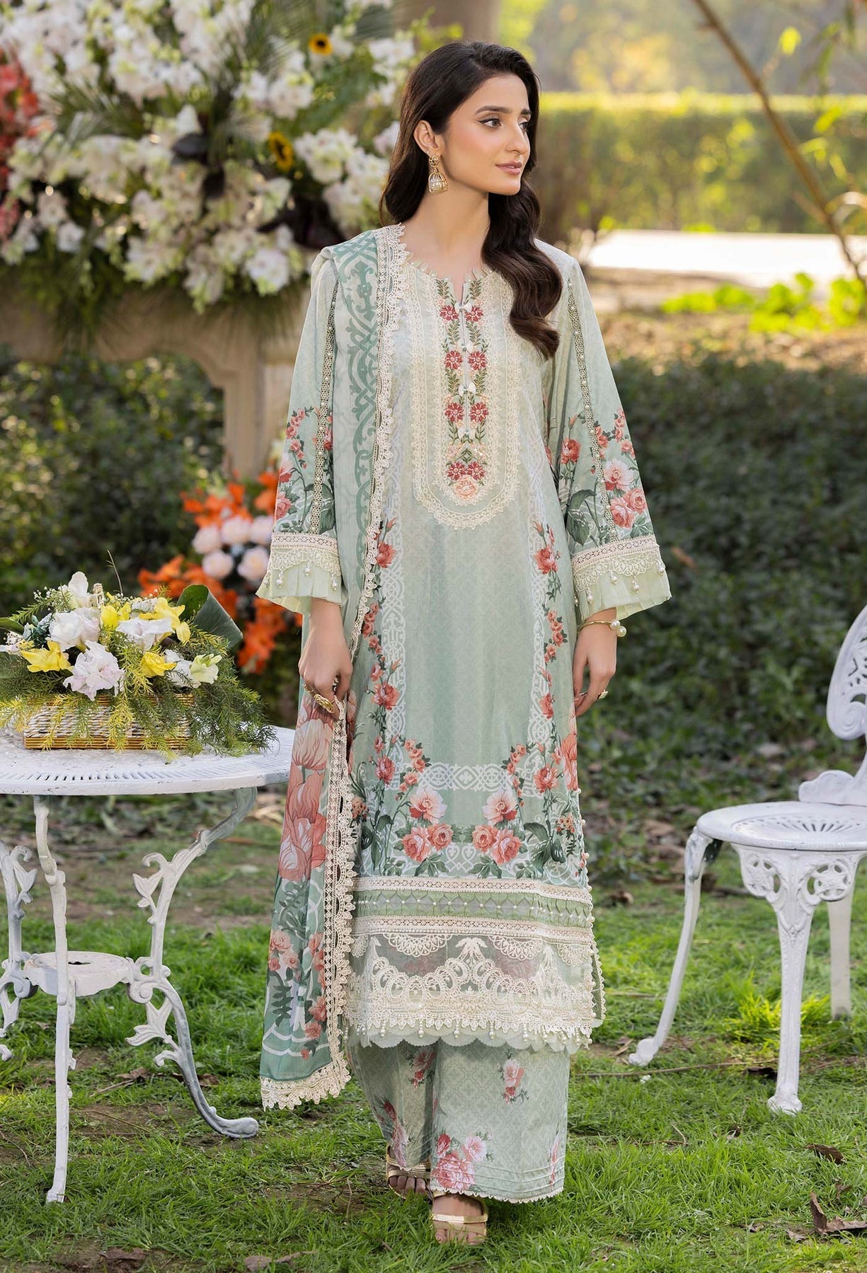 Adans Libas | Morzine Lawn 25 | MORZINE 07007 - by - Libasekhas UK - Registered Vendor of : Adans Libas - 100% Original Designer Dresss