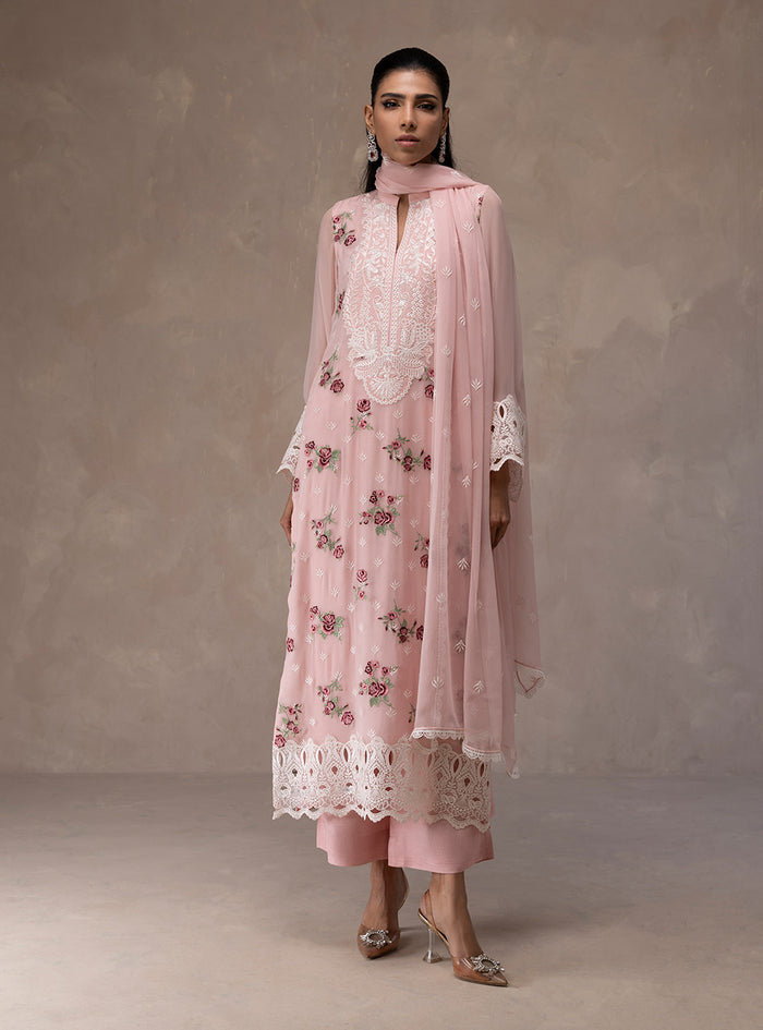 Zainab Chottani | Eid Edit 26 | Rose Luxe - by Libasekhas UK - Registered Vendor of : Zainab Chottani - 100% Original Designer Dress