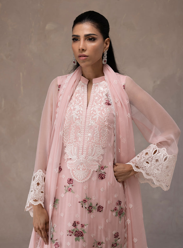 Zainab Chottani | Eid Edit 26 | Rose Luxe - by Libasekhas UK - Registered Vendor of : Zainab Chottani - 100% Original Designer Dress