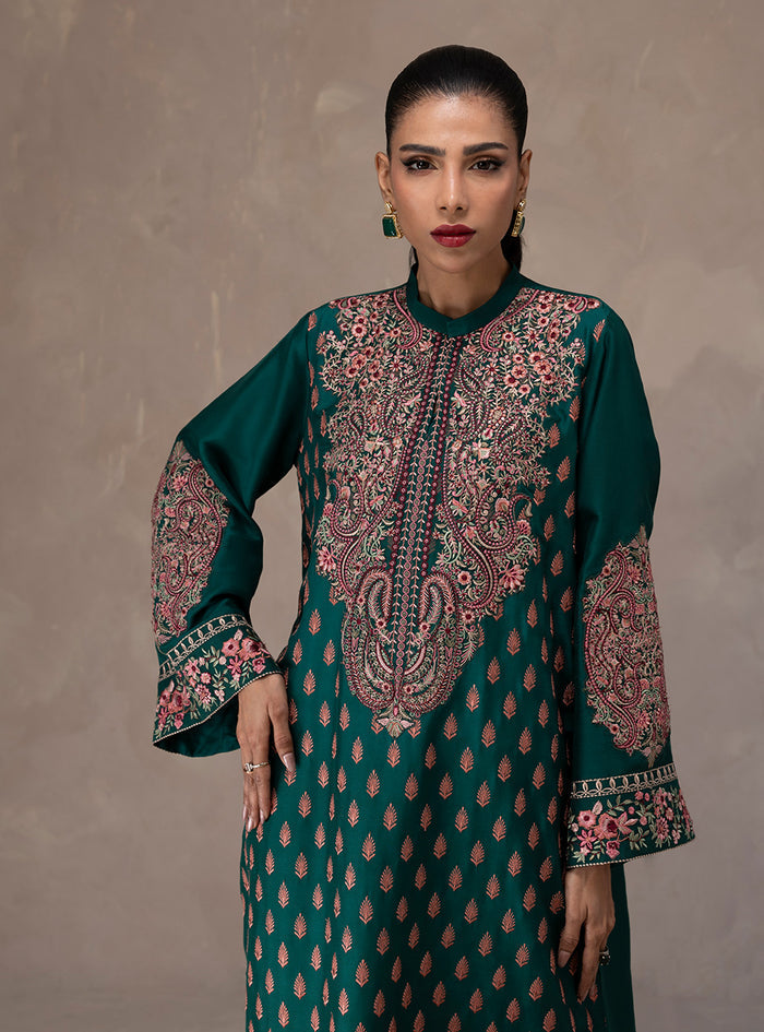 Zainab Chottani | Eid Edit 26 | Emerald Muse - by Libasekhas UK - Registered Vendor of : Zainab Chottani - 100% Original Designer Dress